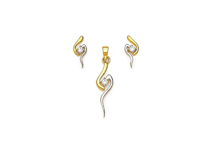 Two Tone Plated | Fashion Pendant Sets